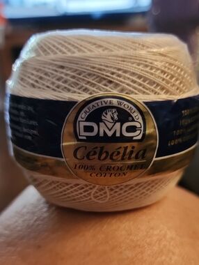 DMC Cébélia 100% Crochet Cotton Thread in Natural Ecru